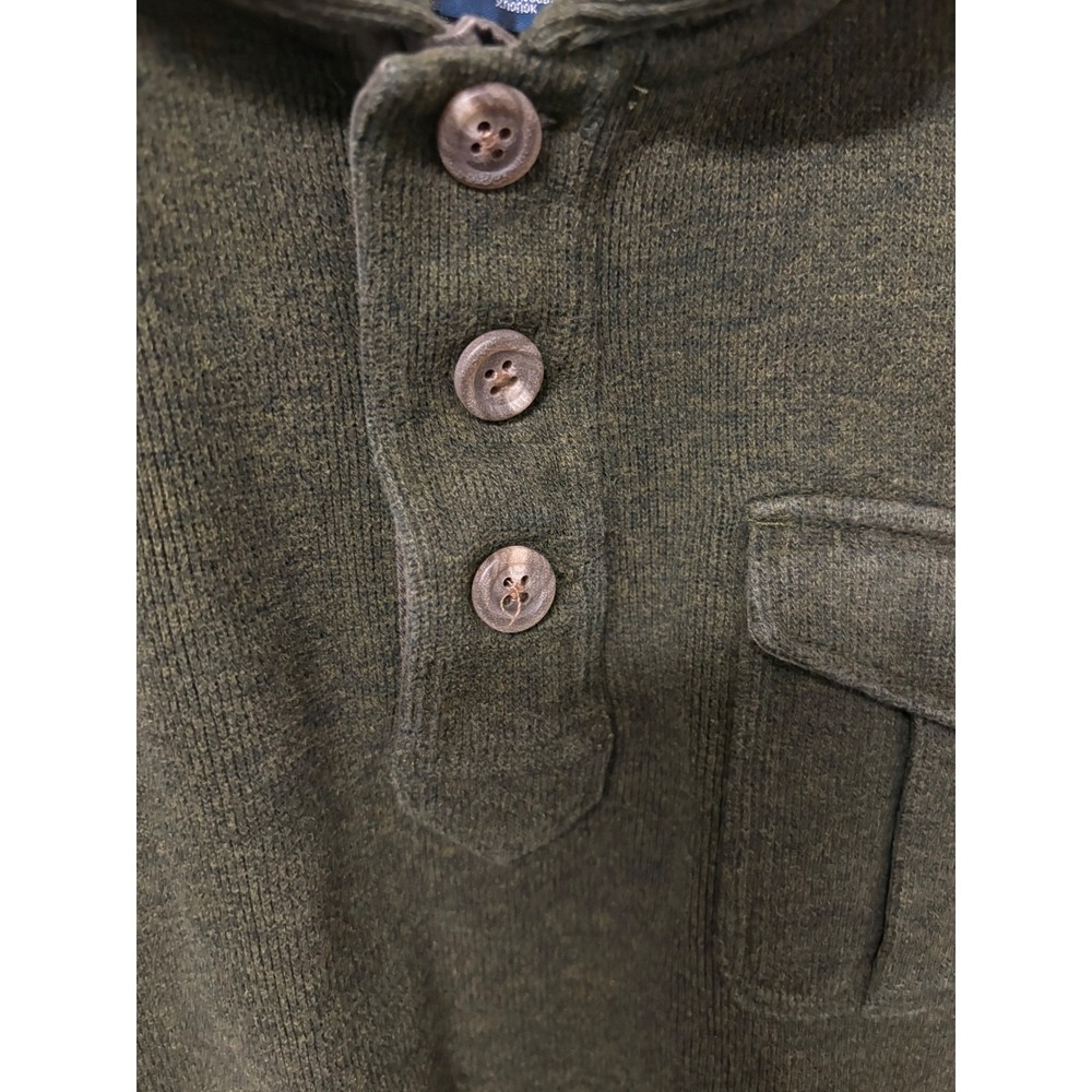 Polo Ralph Lauren Boys Utility Shawl Neck Sweater Heritage Hiking Rugged Prep M - Picture 5 of 6
